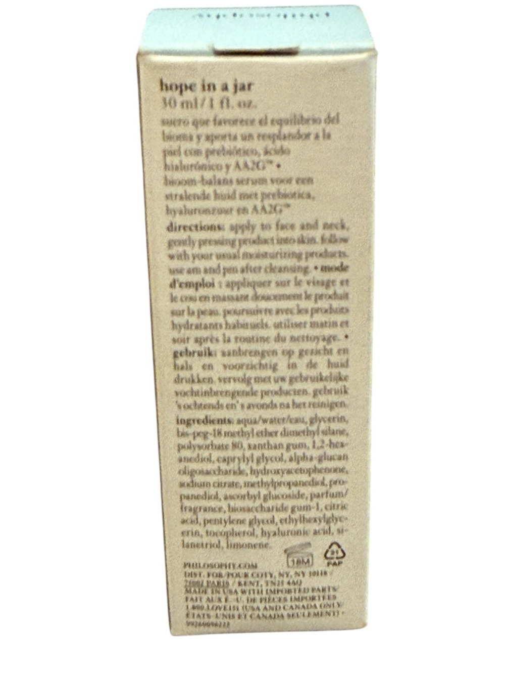 Philosophy Hope in a Jar Eye Revival Serum - Picture 7 of 9